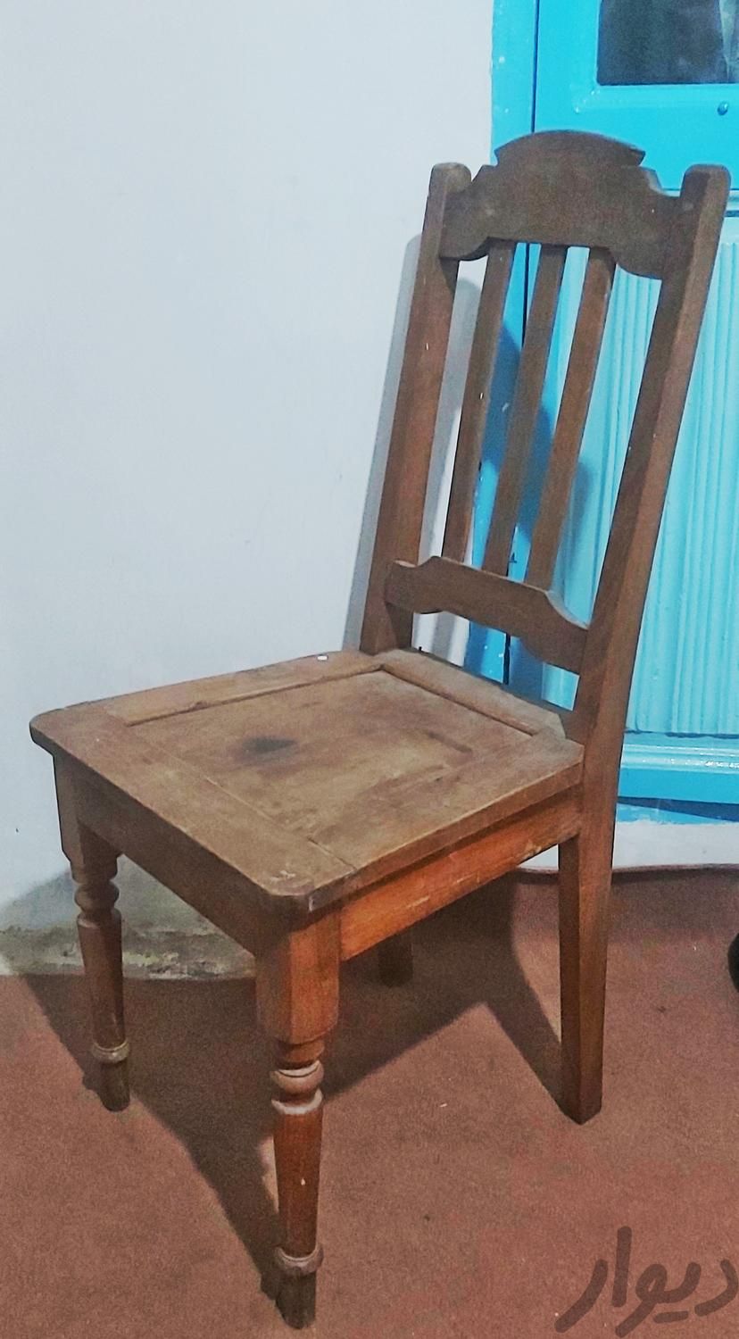 صندلی آنتیک چوبی.|صندلی و نیمکت|تهران, آجودانیه|دیوار
