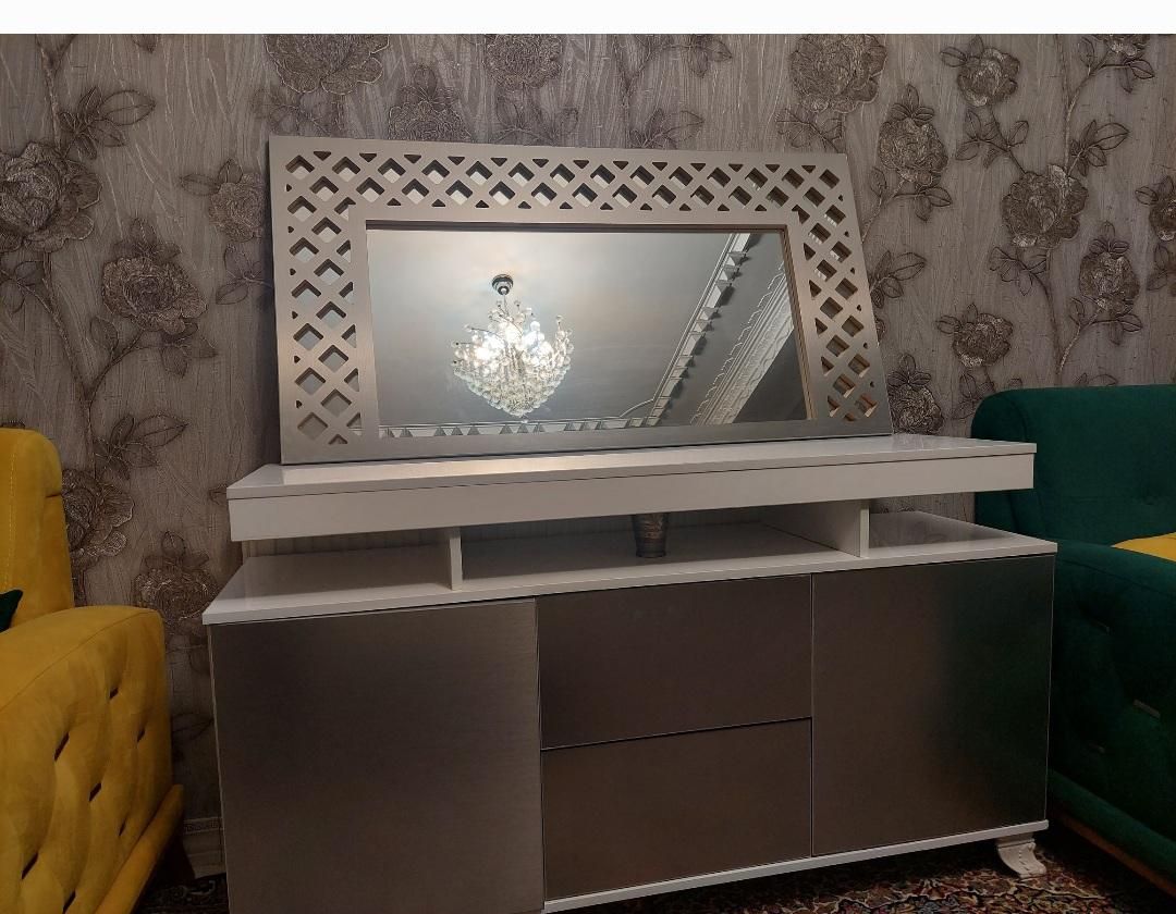 میز کنسول  نقره ای|بوفه، ویترین، کنسول|رفسنجان, |دیوار