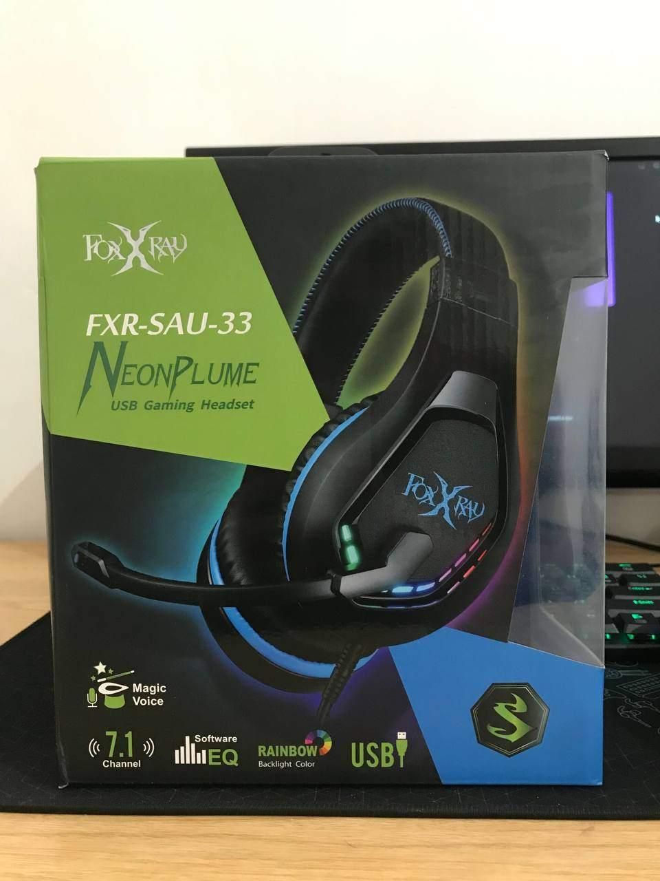 هدست گیمینگ فاکسری FXR-SAU-33|کنسول، بازی ویدئویی و آنلاین|پرند, |دیوار