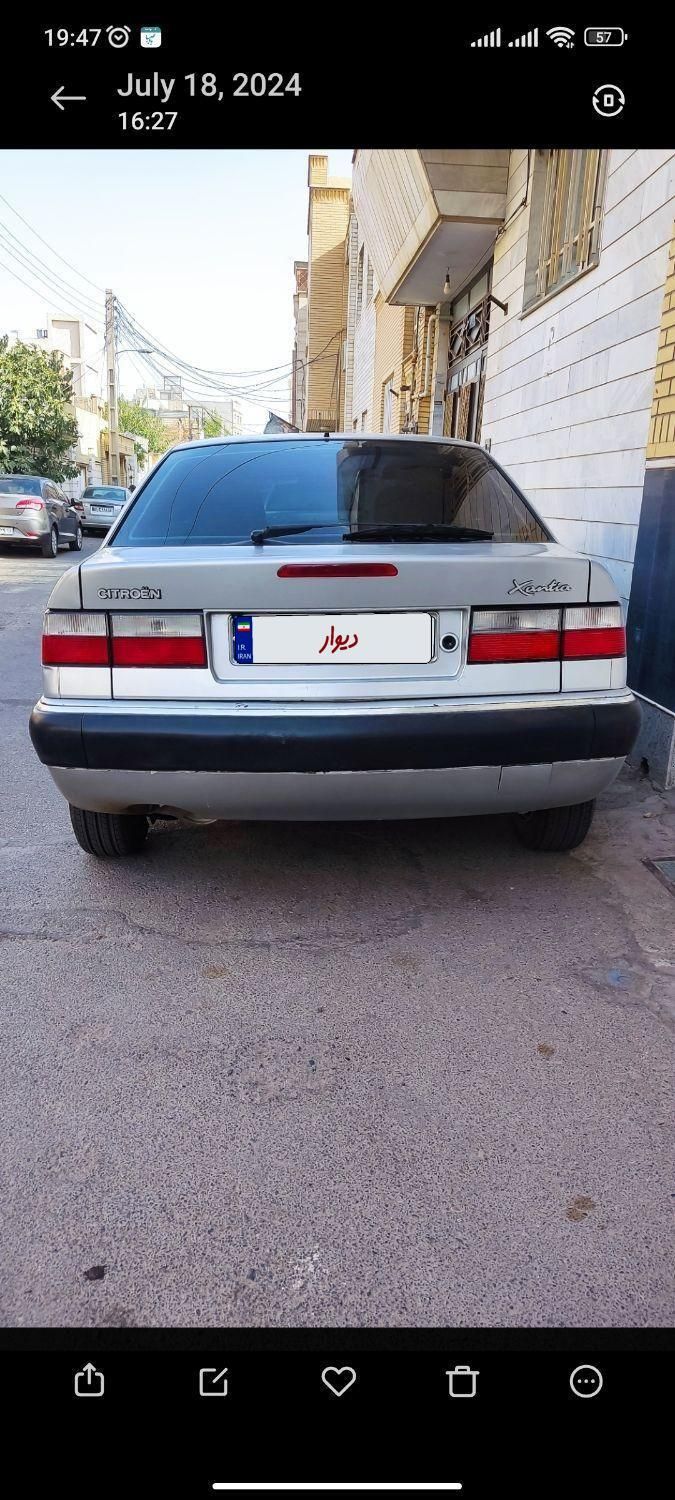 سیتروئن زانتیا 2000cc، مدل ۱۳۸۶|خودرو سواری و وانت|اصفهان, شیخ اشراق|دیوار