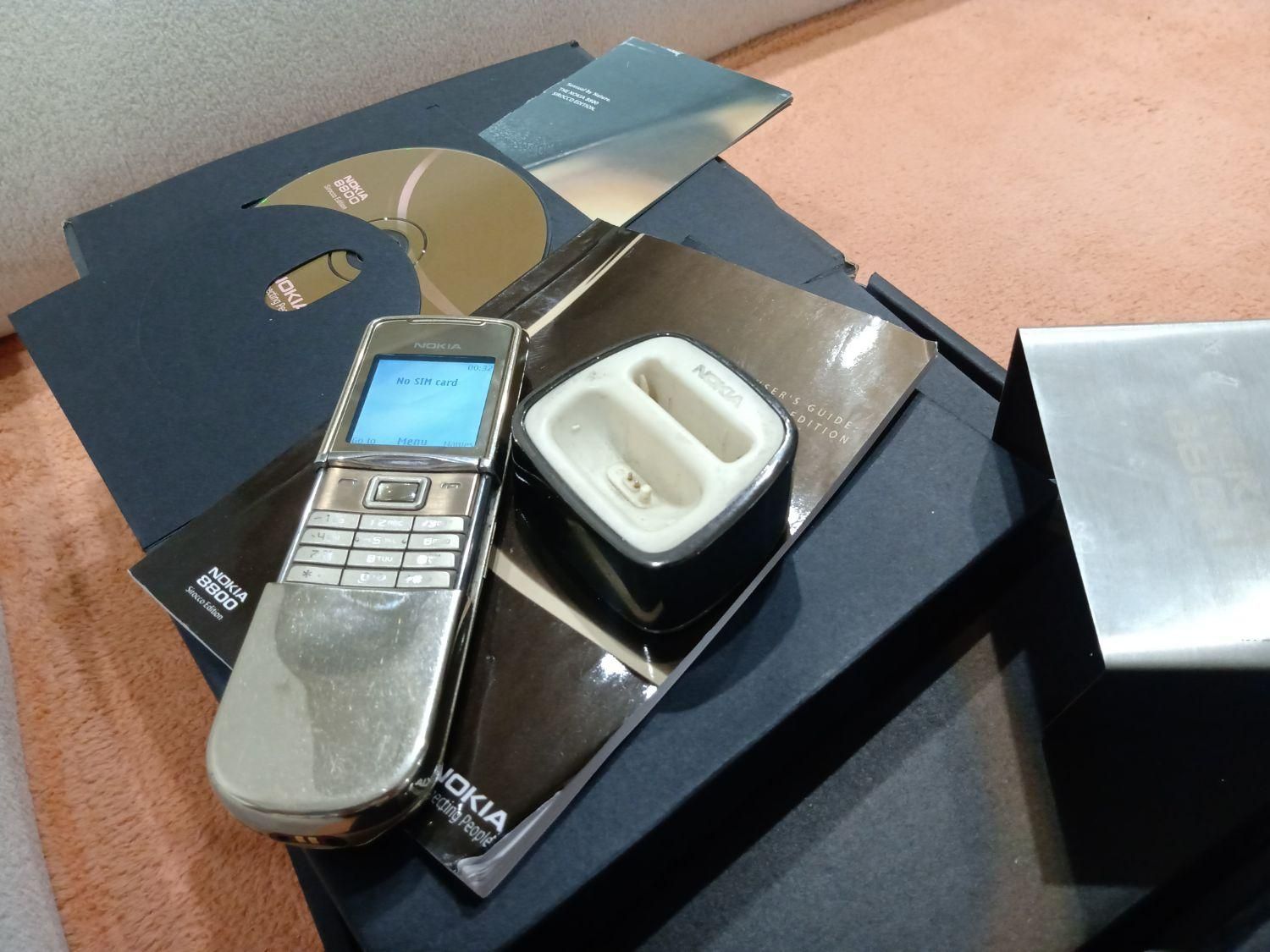 گوشی نوکیا  8800Sirocco Gold اصل|موبایل|تهران, فدک|دیوار