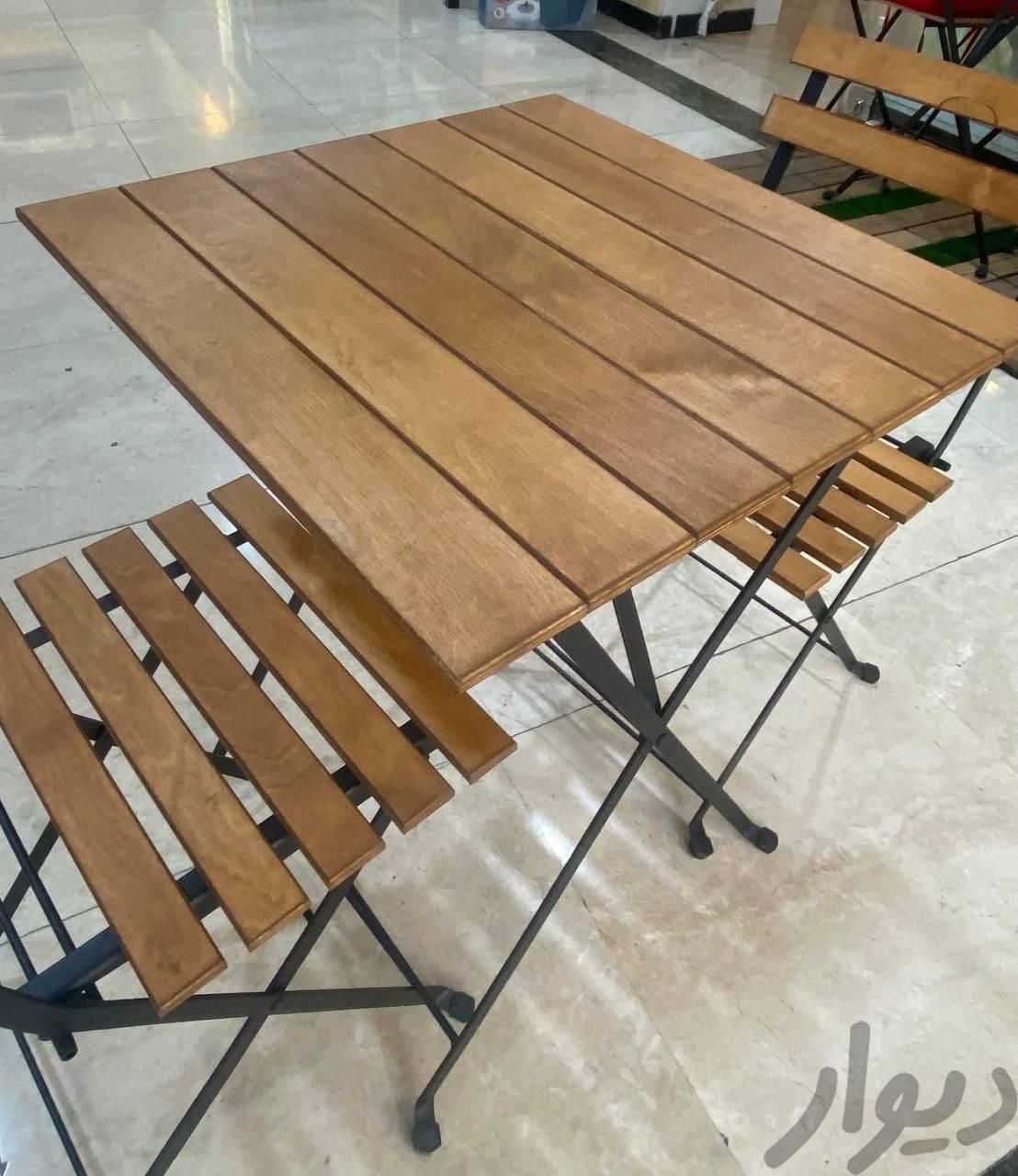 میزوصندلی 2نفره چوبی موتی تارنو ایکیا ضمانت دار|میز و صندلی غذاخوری|تهران, شوش|دیوار