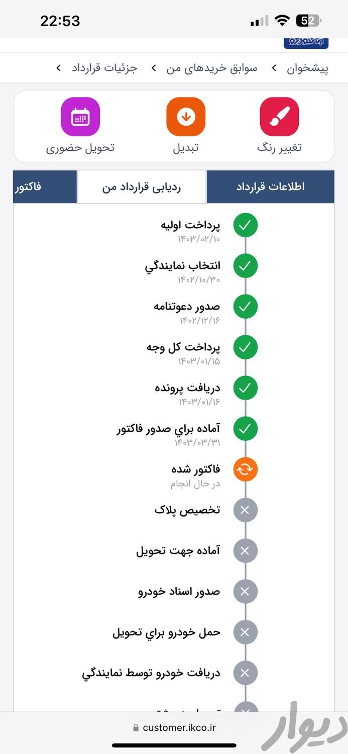 پژو 207i پانوراما اتوماتیک TU5P، مدل ۱۴۰۳