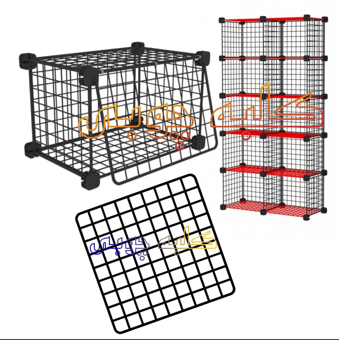تولید رگال قفسه مشبک توری مش بست اتصال|عمده‌فروشی|تهران, نازی‌آباد|دیوار