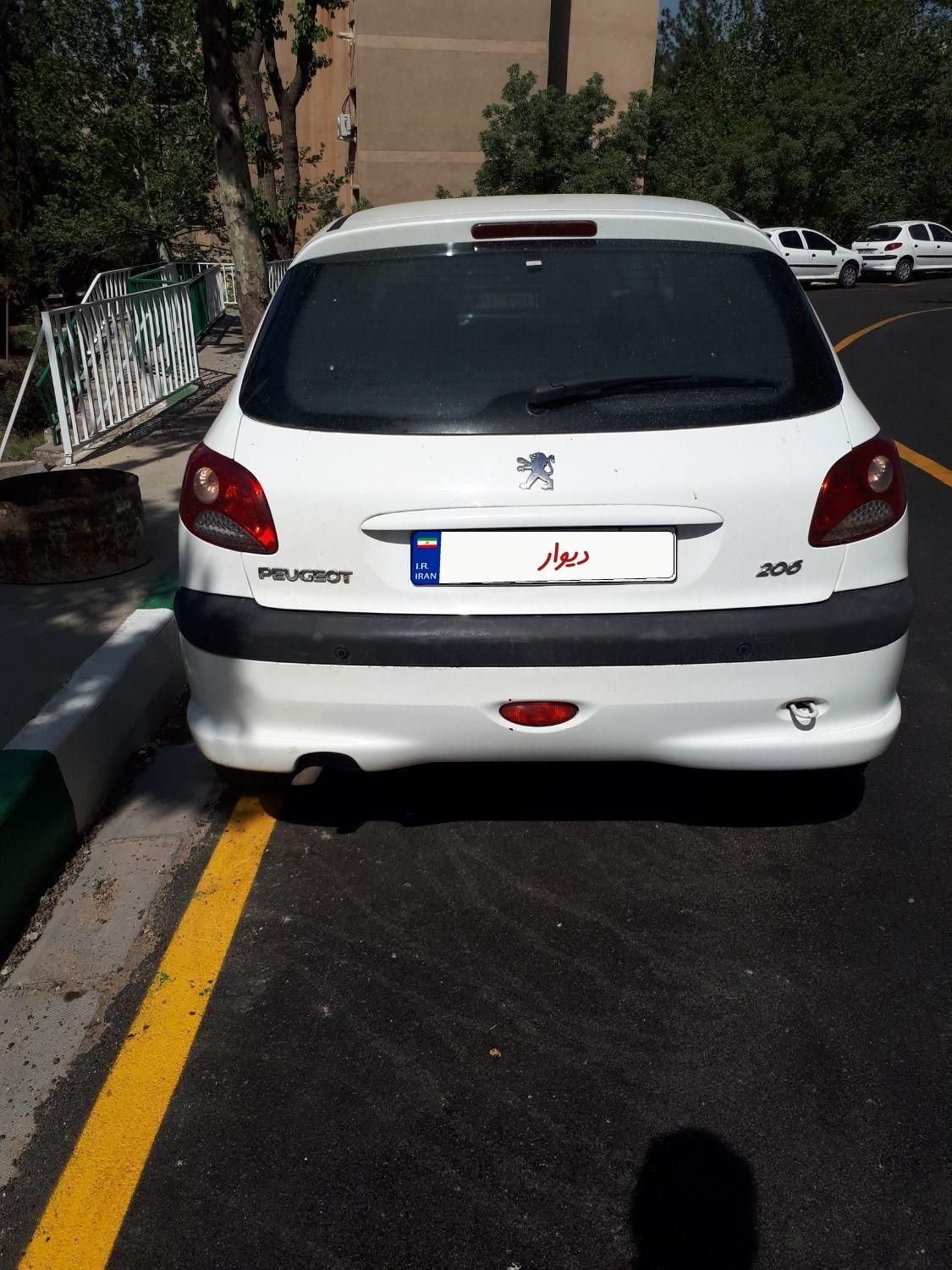 پژو 206 تیپ ۲ مدل 1395|خودرو سواری و وانت|تهران, اراج|دیوار