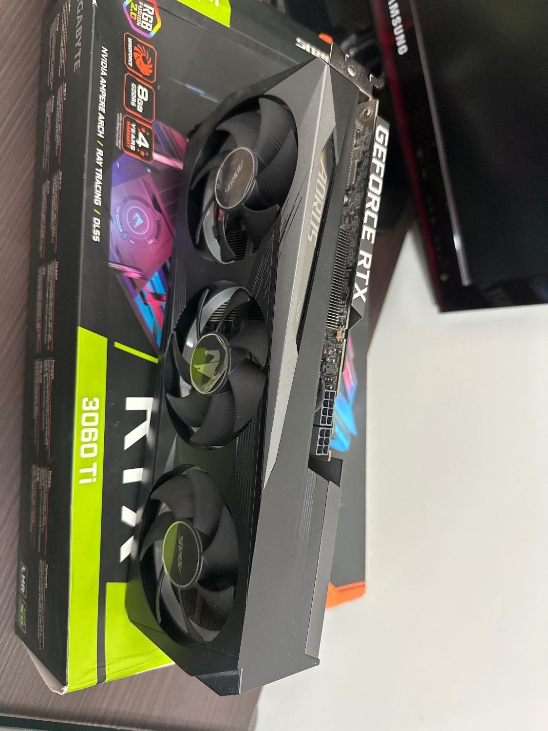 گرافیک 3060ti gigabyt|قطعات و لوازم جانبی رایانه|تهران, شکوفه|دیوار