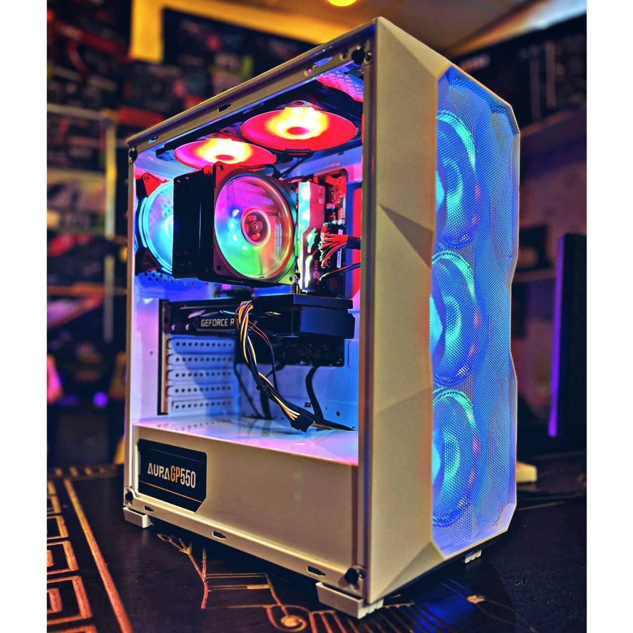 کیس کامپیوتر گیمینگ نسل ۱۲ h610 RGB 12100|رایانه رومیزی|تهران, اندیشه (شهر زیبا)|دیوار