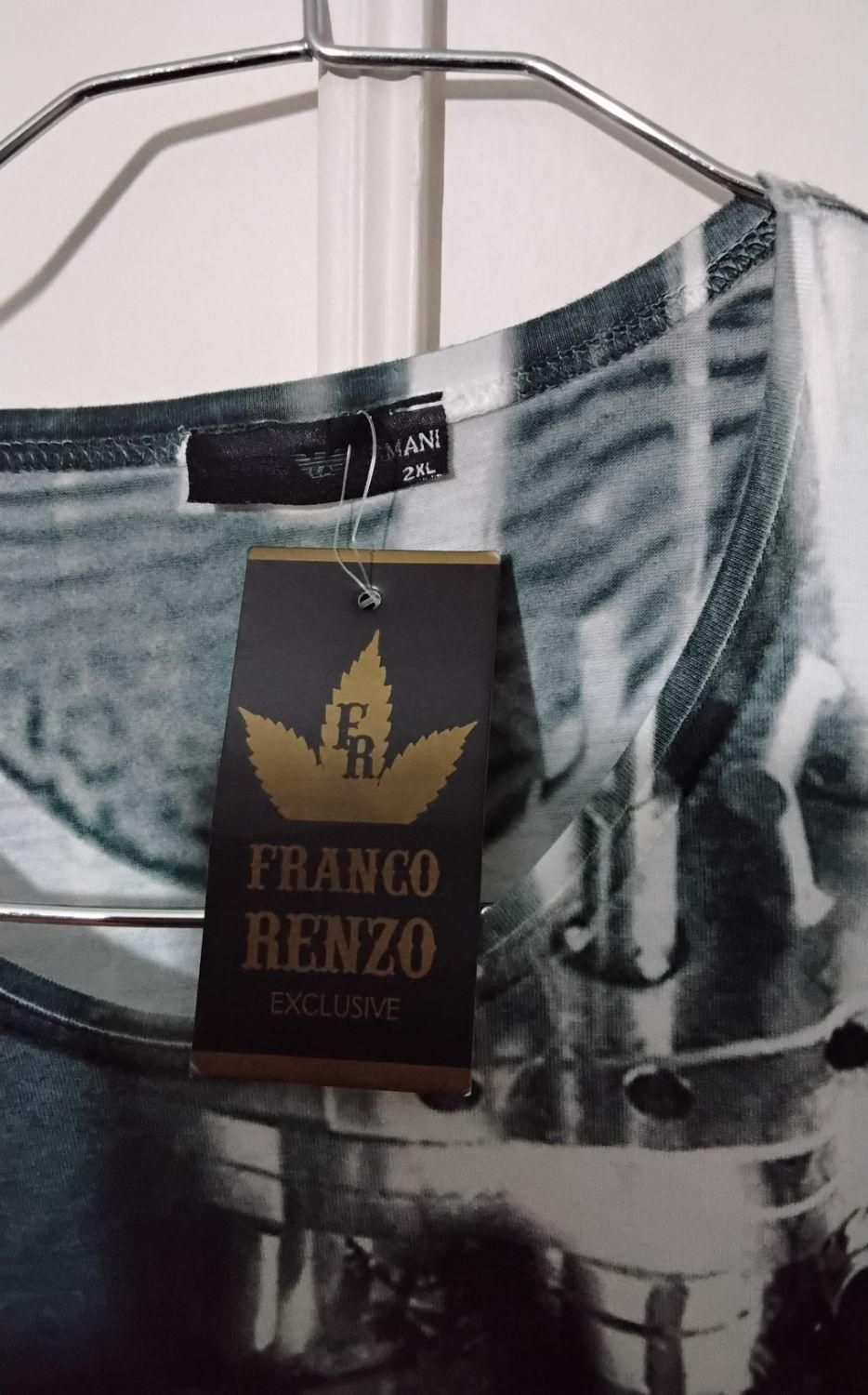 تیشرت کشی مارک FRANCO RENZO سایز 2XL|لباس|تبریز, |دیوار