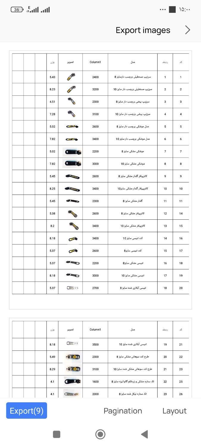 فروش سرزیپ ویراق آلات کیف عمده و تکی|کیف، کفش، کمربند|مشهد, محله طلاب|دیوار