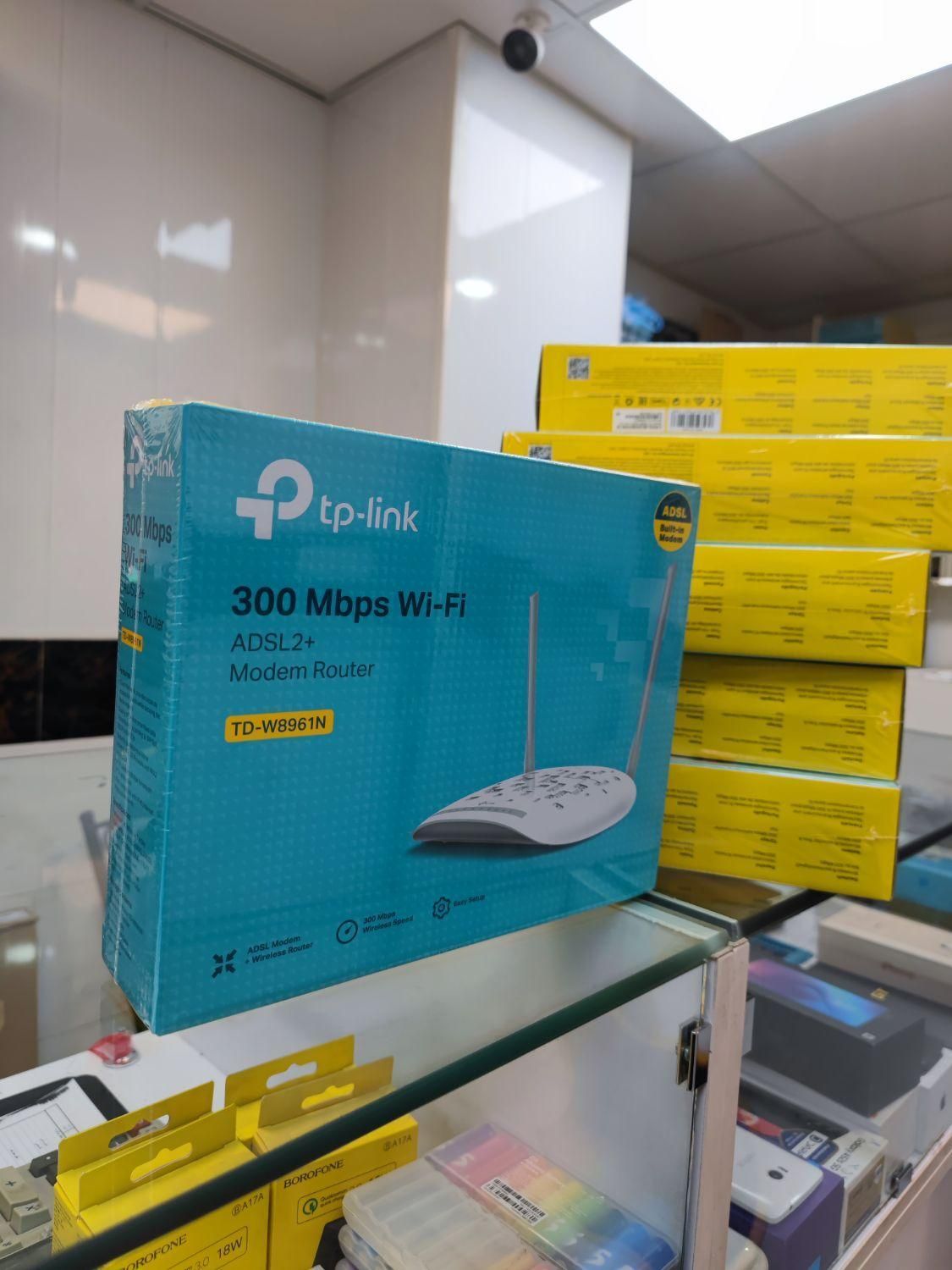 مودم ثابت برای خط تلفن adsl tplink 8961|مودم و تجهیزات شبکه|زنجان, |دیوار