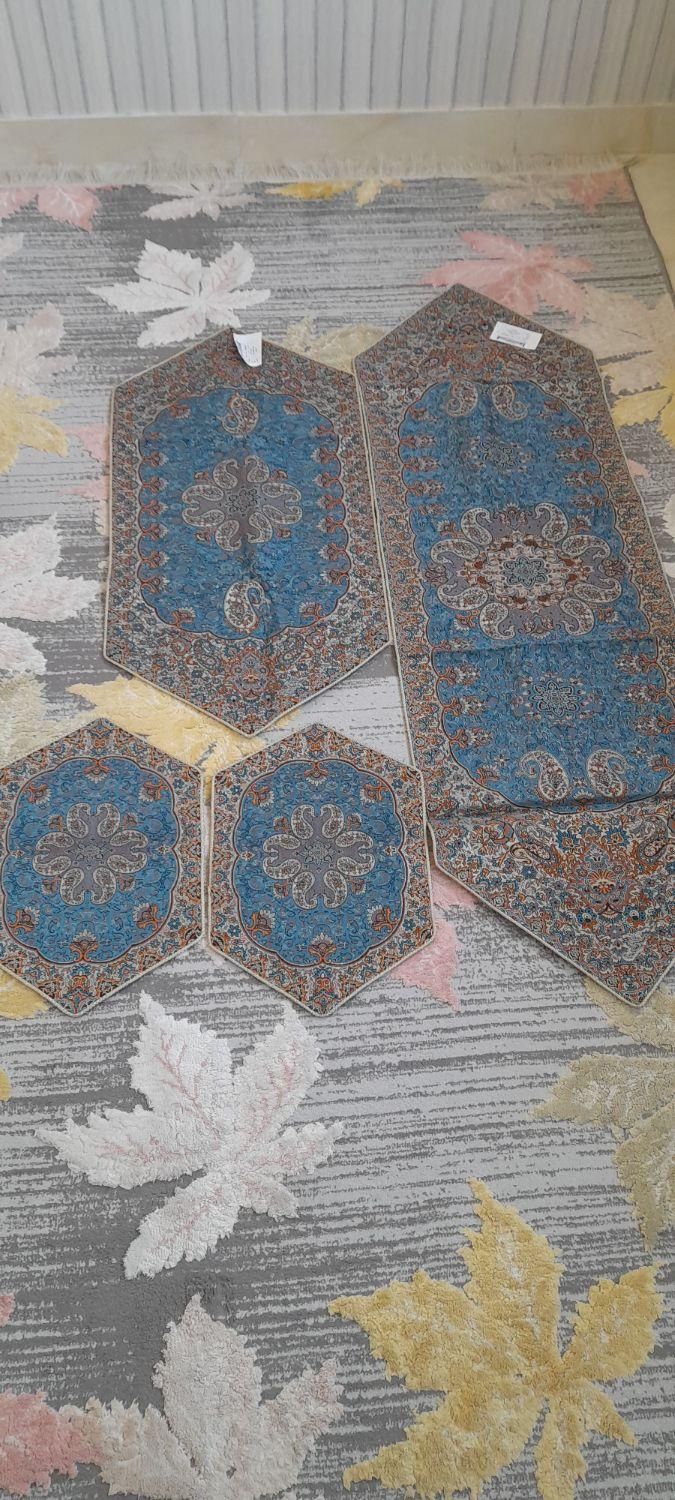 سه دست ترمه رضایی|پرده، رانر، رومیزی|تهران, مسعودیه|دیوار