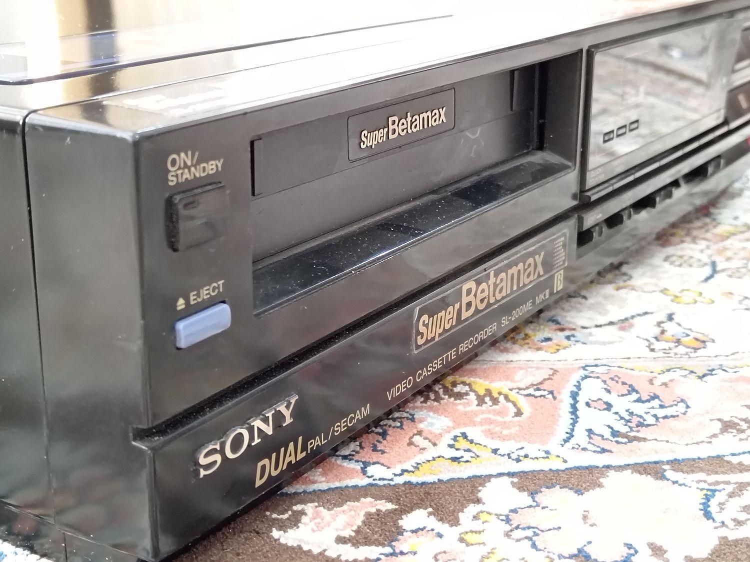 دستگاه ضبط ویدئو کاست سونی sony betamax sL-200ME|کلکسیون اشیاء عتیقه|تهران, افسریه|دیوار