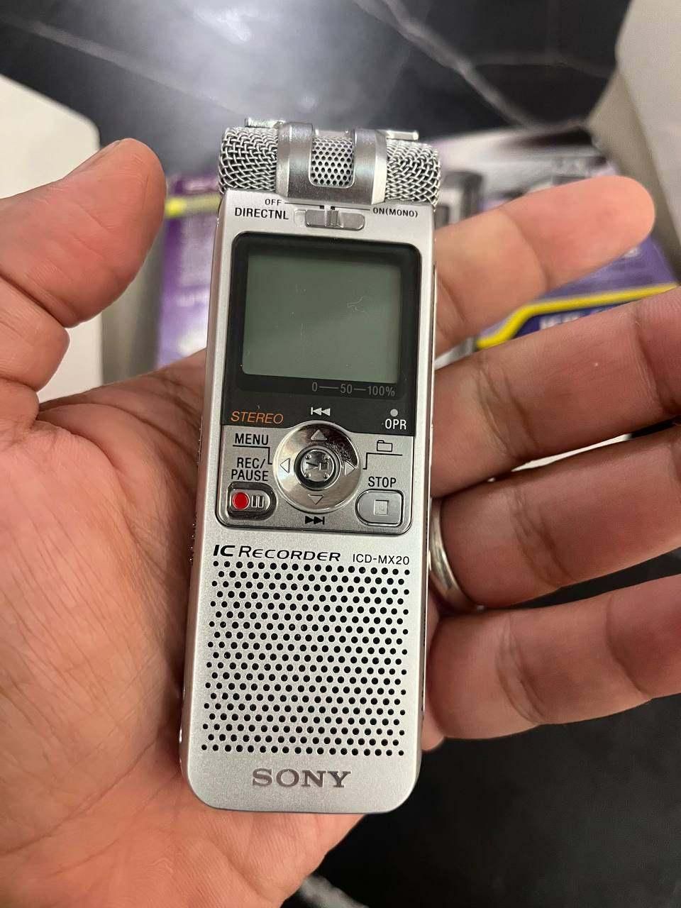 voice recorder ضبط کننده صدا سونی ICD-MX20 حرفه ای|سیستم صوتی خانگی|تهران, یوسف‌آباد|دیوار