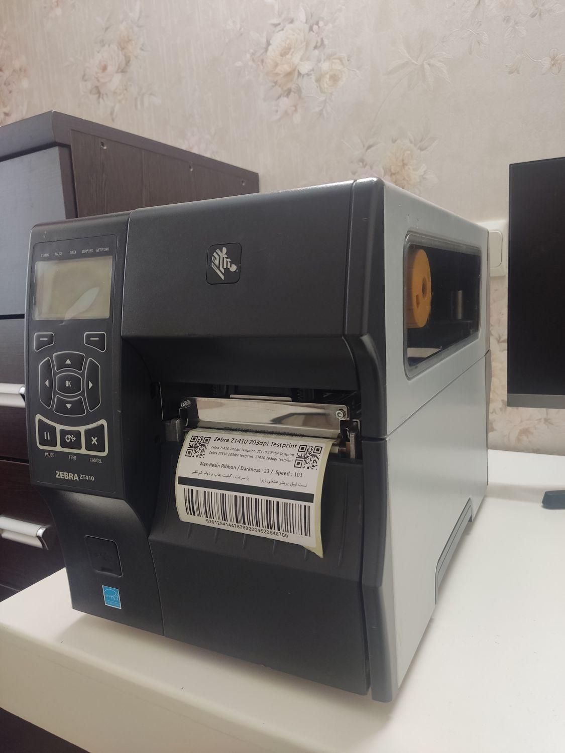 پرینتر لیبل زن زبرا ZT410|پرینتر، اسکنر، کپی، فکس|تهران, صادقیه|دیوار