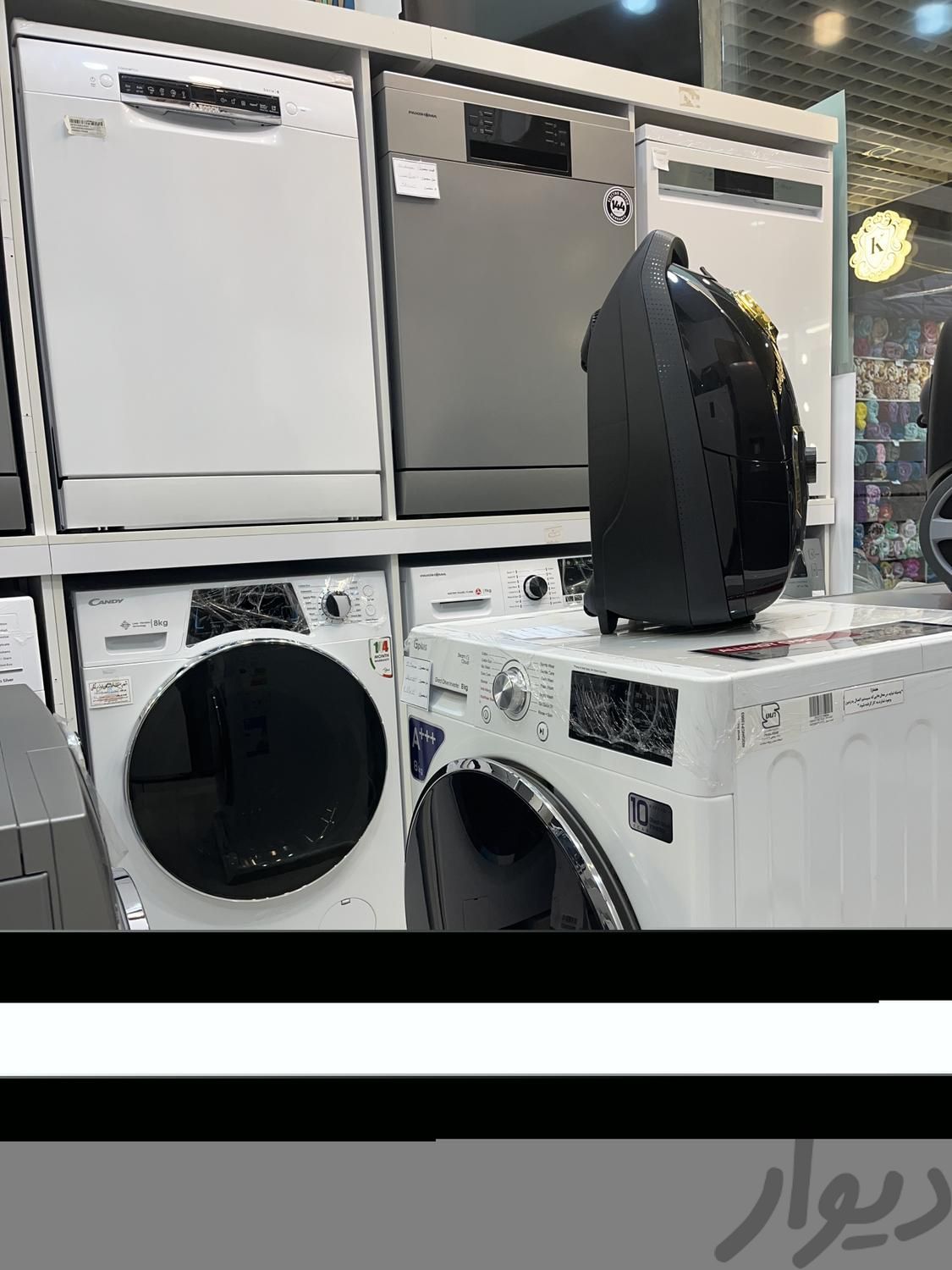 ماشین لباسشویی جی پلاس P880W|ماشین لباسشویی و خشک‌کن لباس|مشهد, ایمان|دیوار