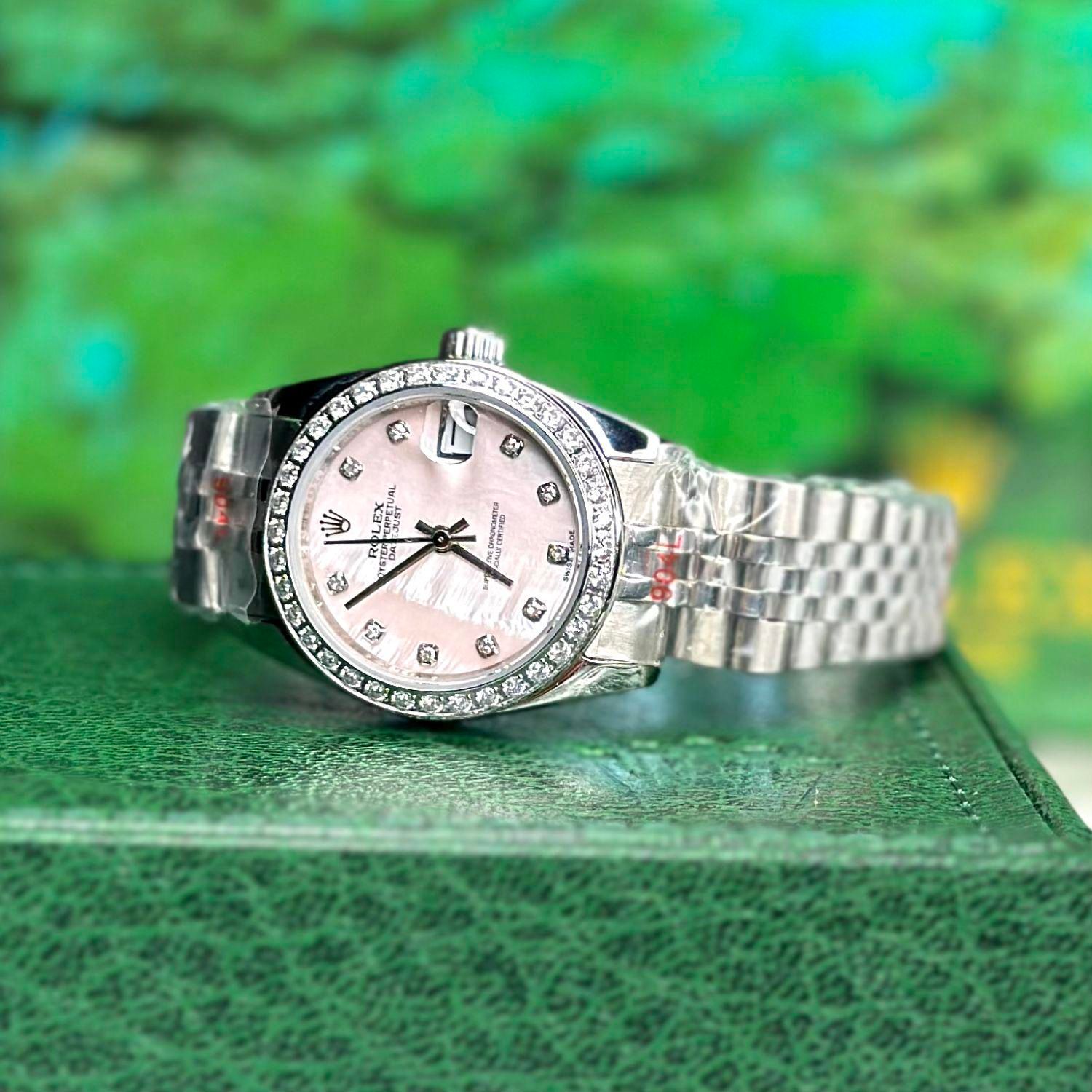 ساعت زنانه رولکس موتور ژاپن۱۲ماه گارانتی rolex|ساعت|تهران, سعادت‌آباد|دیوار