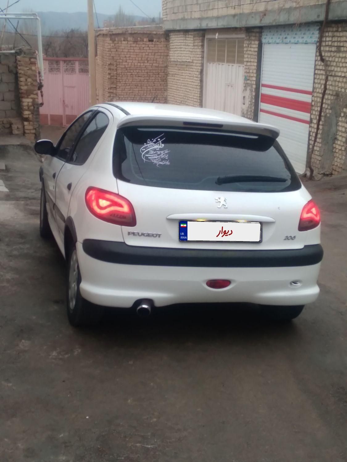 206تیپ 2 فرانسوی مدل 90|خودرو سواری و وانت|لنجان, |دیوار