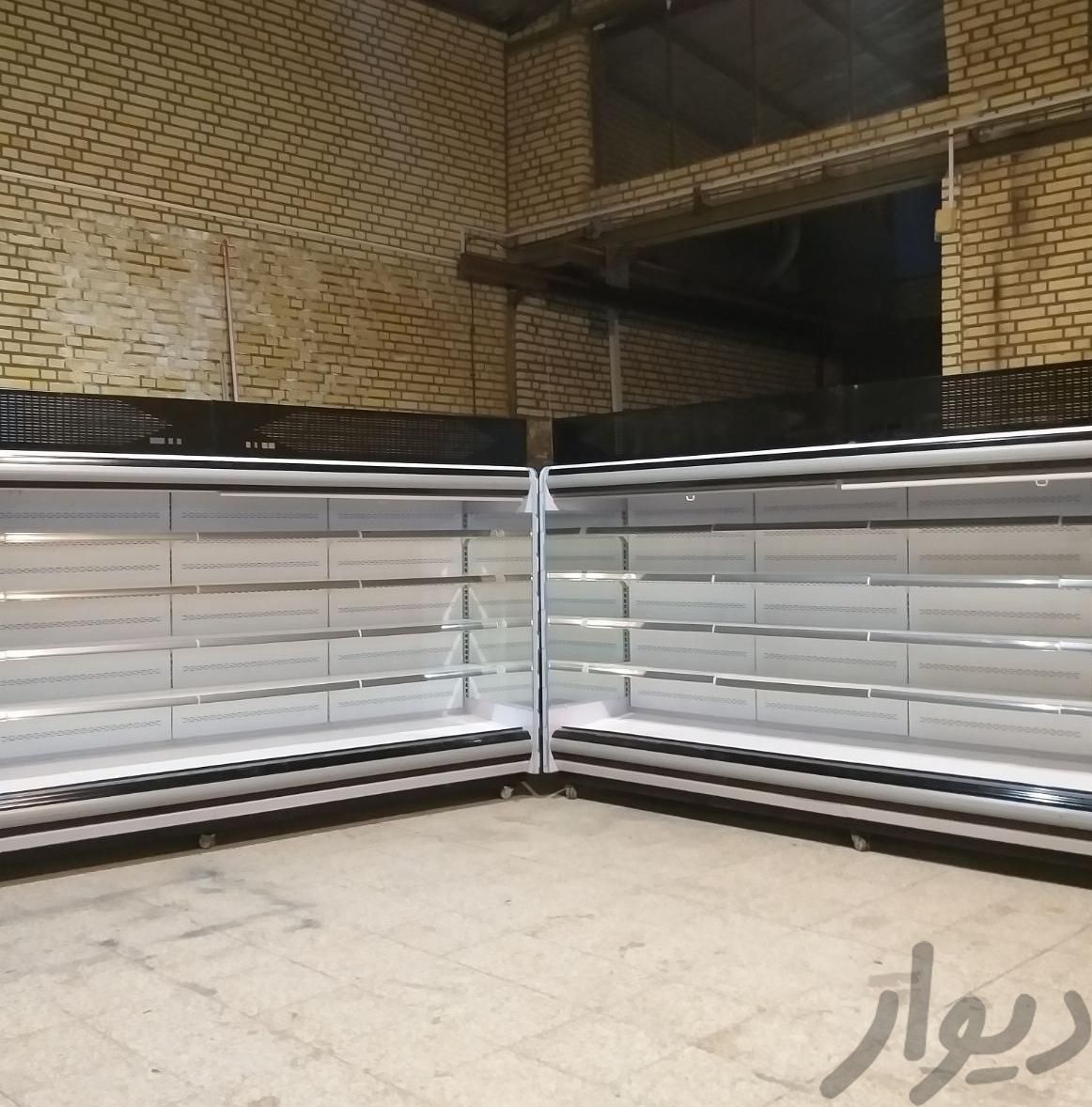 یخچال پرده هوا رفکام فروشگاهی روباز قفسه مغازه|ماشین‌آلات صنعتی|شیراز, ارم|دیوار