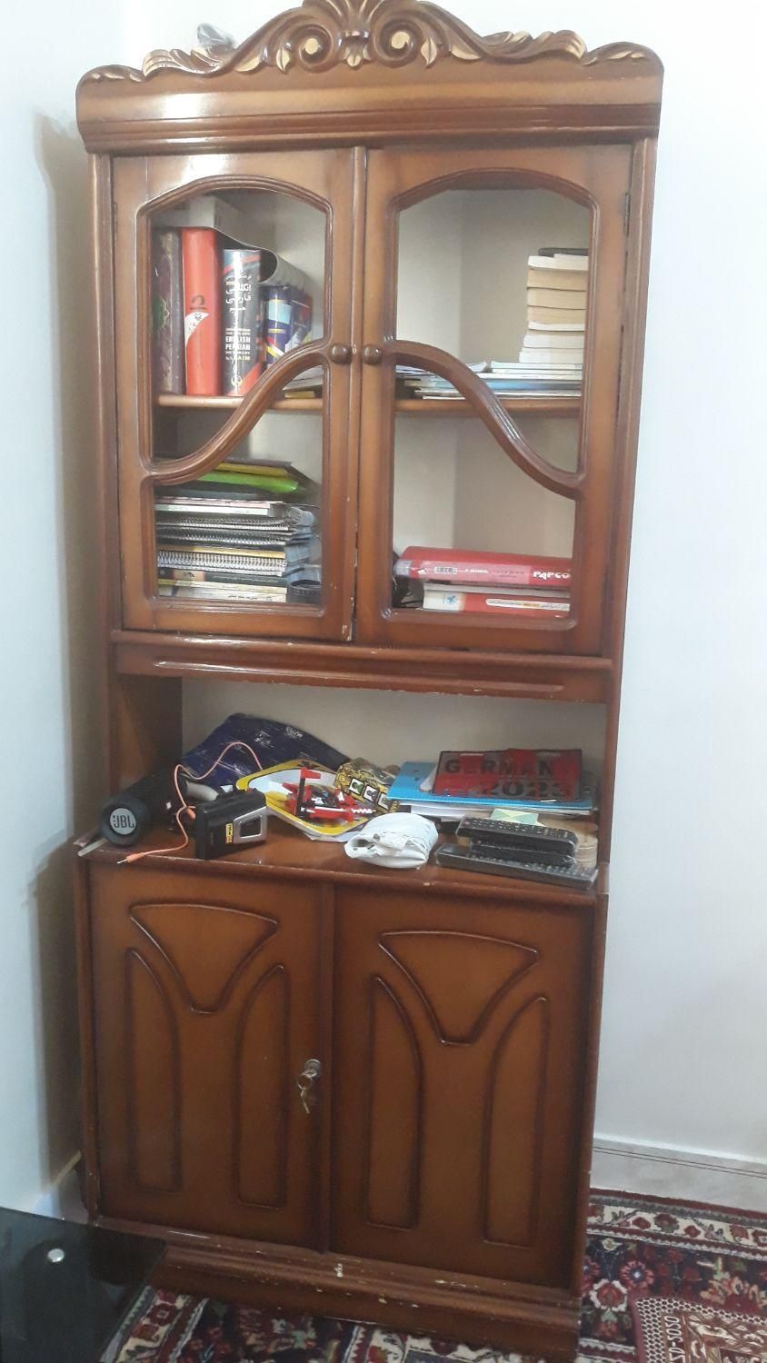 کمد کتابخانه|کتابخانه، شلف، قفسه‌های دیواری|تهران, گمرک|دیوار