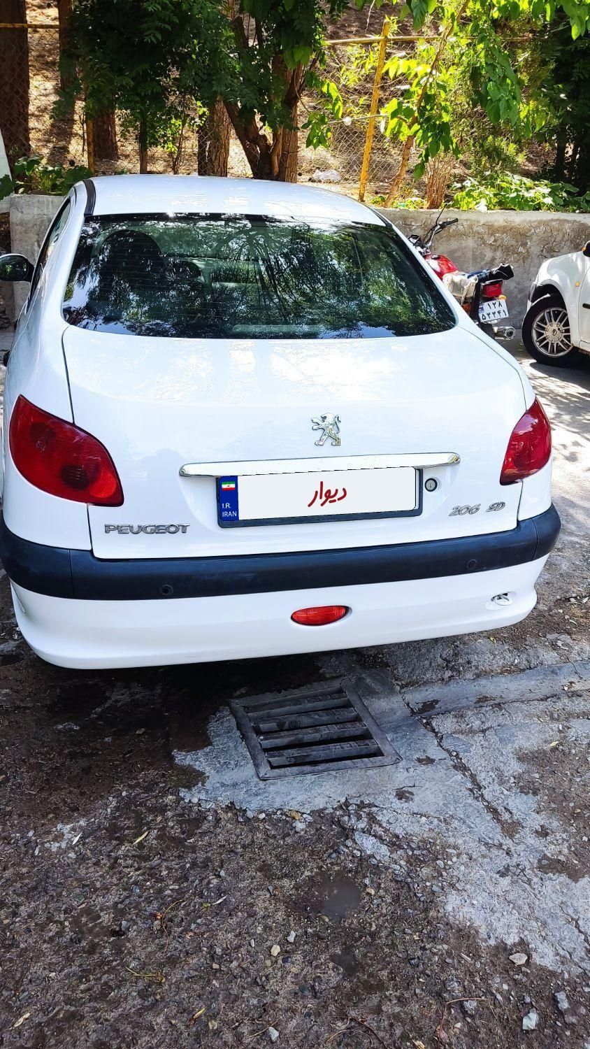 پژو 206 SD V8، مدل ۱۳۹۶|خودرو سواری و وانت|تهران, تهرانپارس شرقی|دیوار