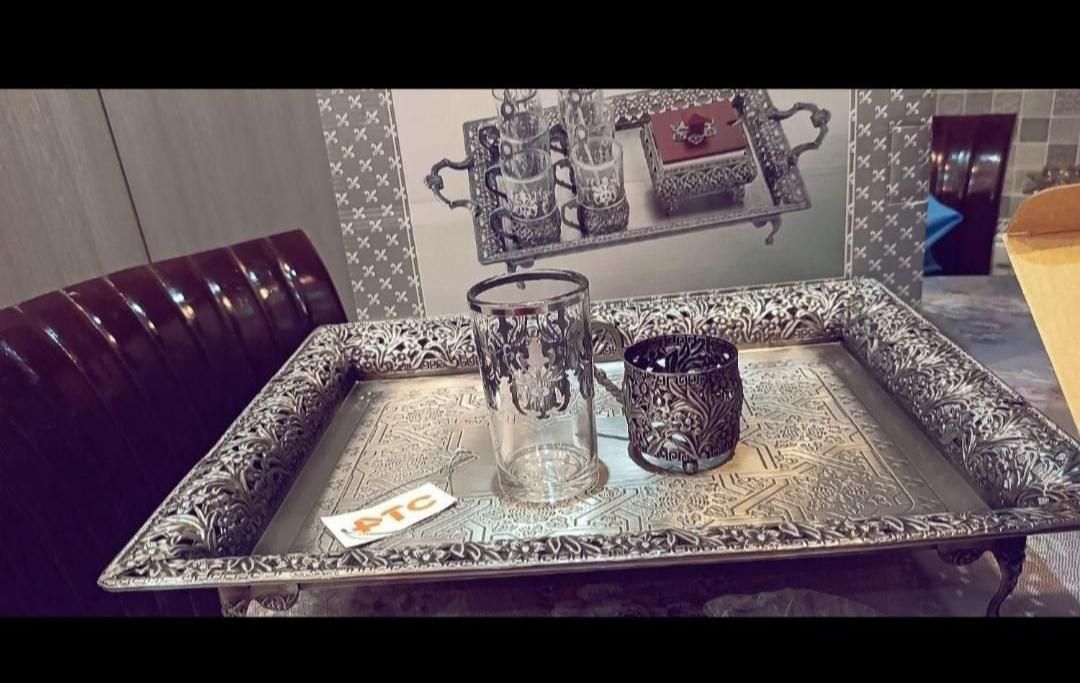 سرویس چای خوری ۶ نفره سیلورپیوتر|ظروف سرو و پذیرایی|تهران, شهرک پرواز|دیوار