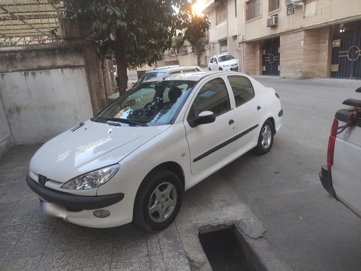 پژو 206 SD V8، مدل ۱۳۹۰ بی رنگ|خودرو سواری و وانت|گرگان, |دیوار