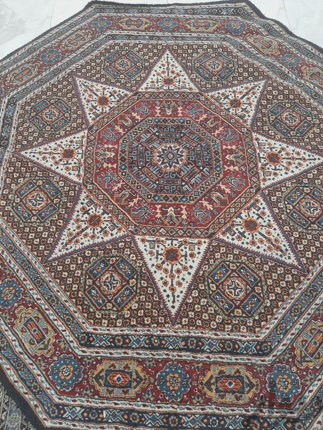قالیچه ۸ضلعی ترکیه|فرش|تهران, سهروردی|دیوار