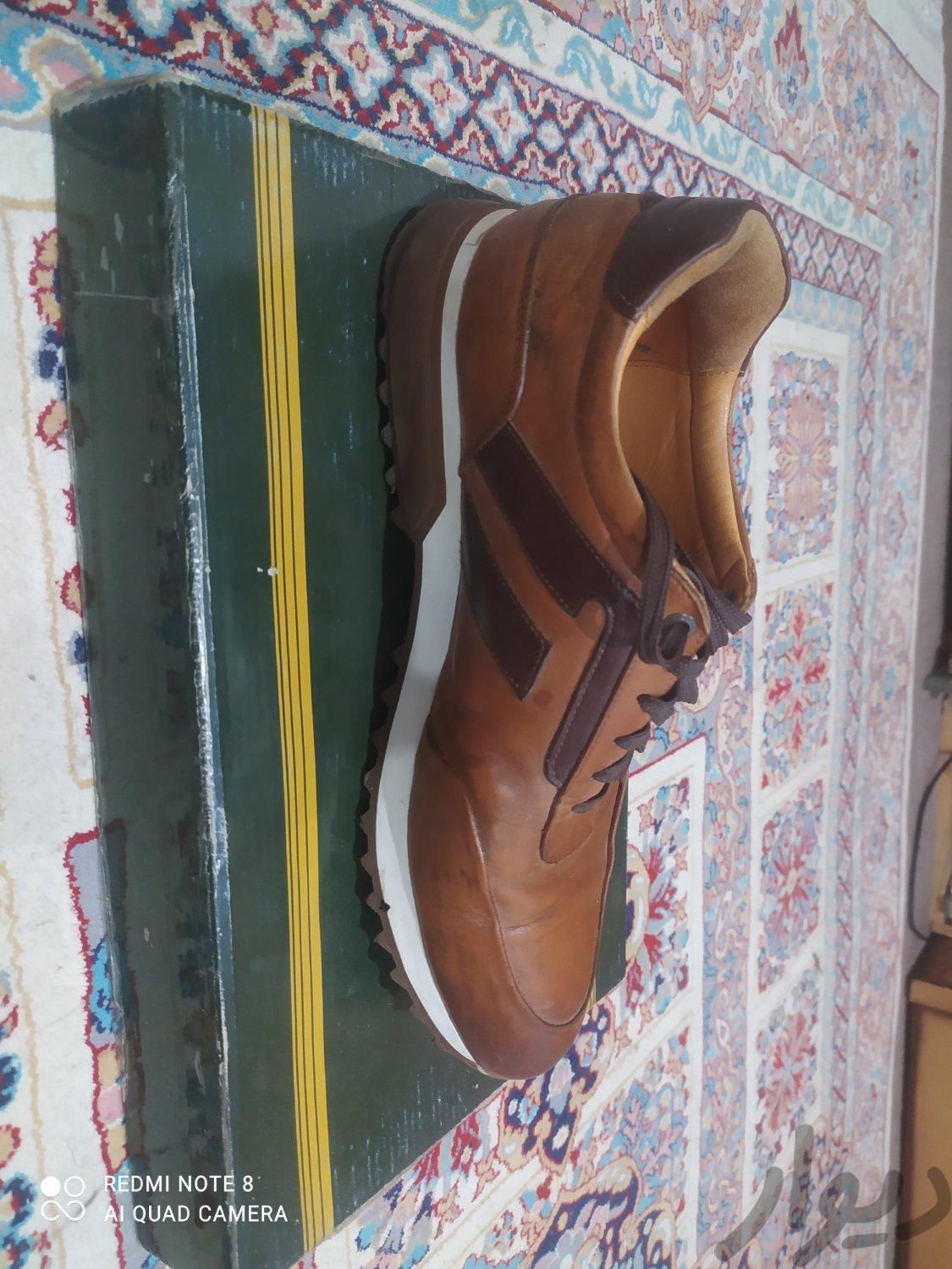 کفش چرم سایز 42|کیف، کفش و کمربند|اصفهان, دستگرده|دیوار
