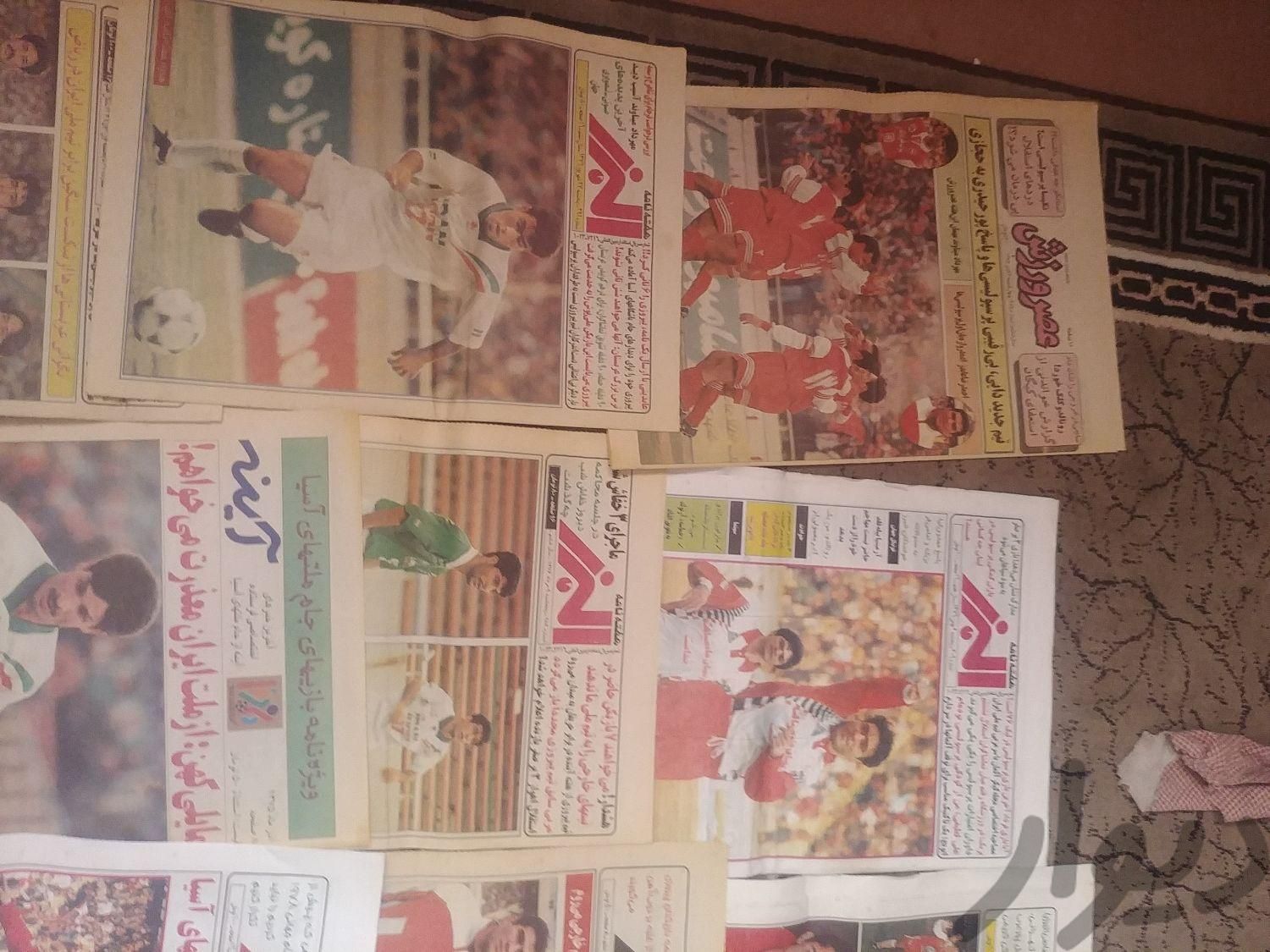 تعدادی مجلات ورزشی قدیمی دهه 70تا80|مجلات|تهران, اسکندری|دیوار