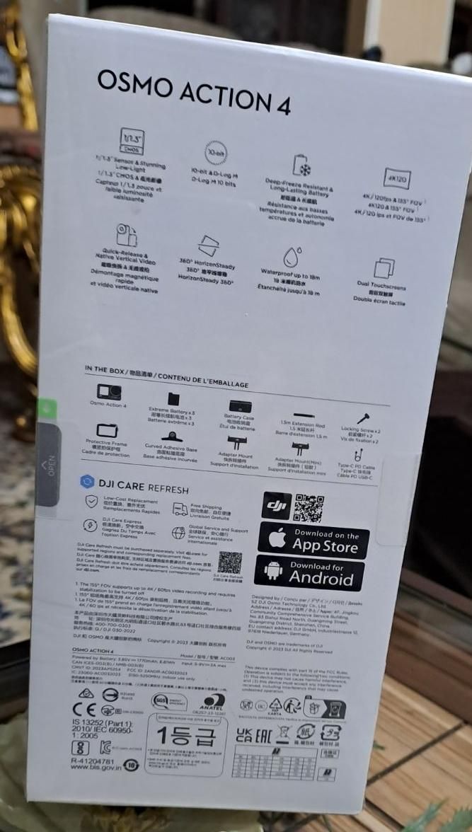 dji osmo ACTlON 4 combo|دوربین عکاسی و فیلم‌برداری|تهران, سهروردی|دیوار
