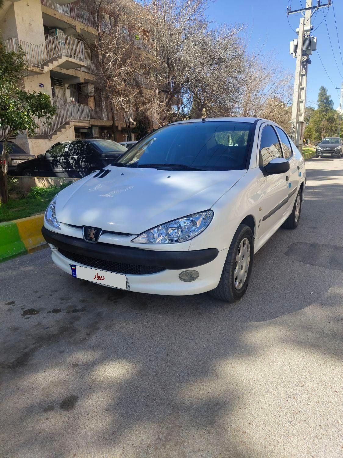 پژو 206 SD V8، مدل ۱۳۹۵تمام فابریک گاز سیمی|خودرو سواری و وانت|شیراز, ستارخان|دیوار