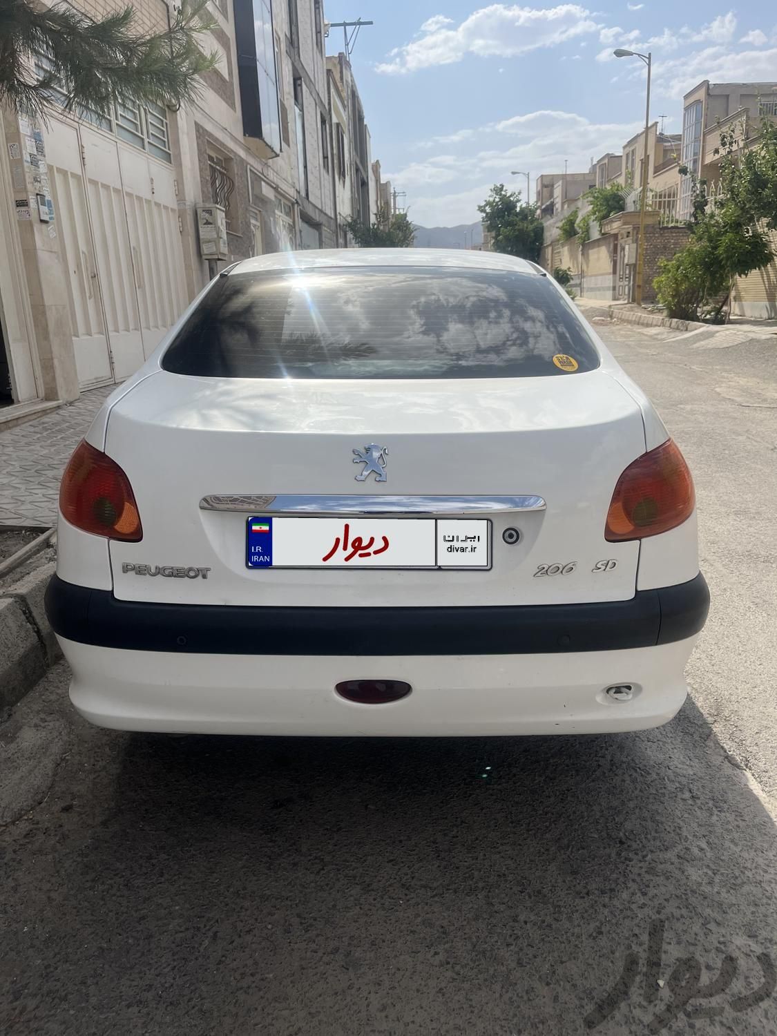 پژو 206 SD V8، مدل ۱۳۹۳