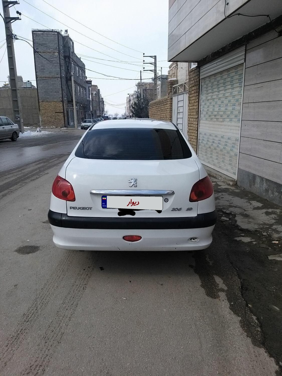 پژو 206 SD V8، مدل ۱۳۹۵|خودرو سواری و وانت|همدان, |دیوار