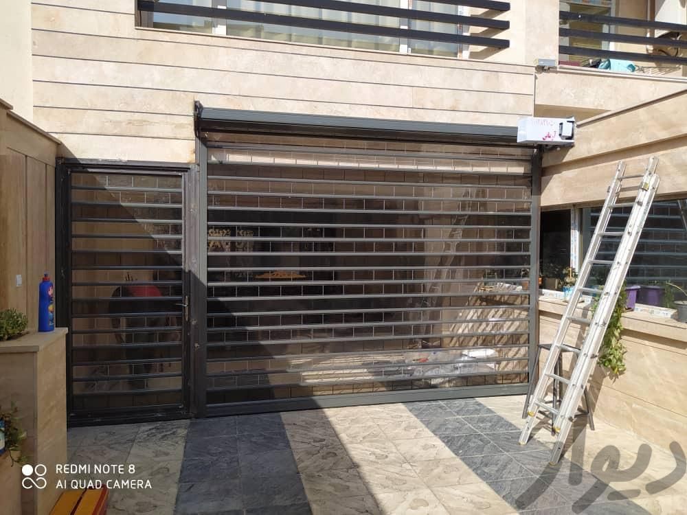 کرکره پلی کربنات درب اتوماتیک با زوار آلومینیوم|مصالح و تجهیزات ساختمان|تهران, لویزان|دیوار
