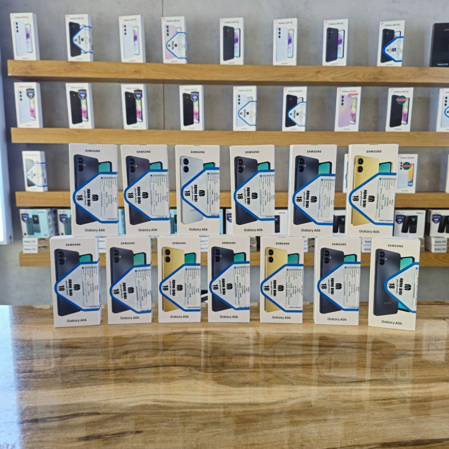 سامسونگ Galaxy A06 با حافظه ۶۴ گیگابایت|موبایل|قم, نیروگاه|دیوار