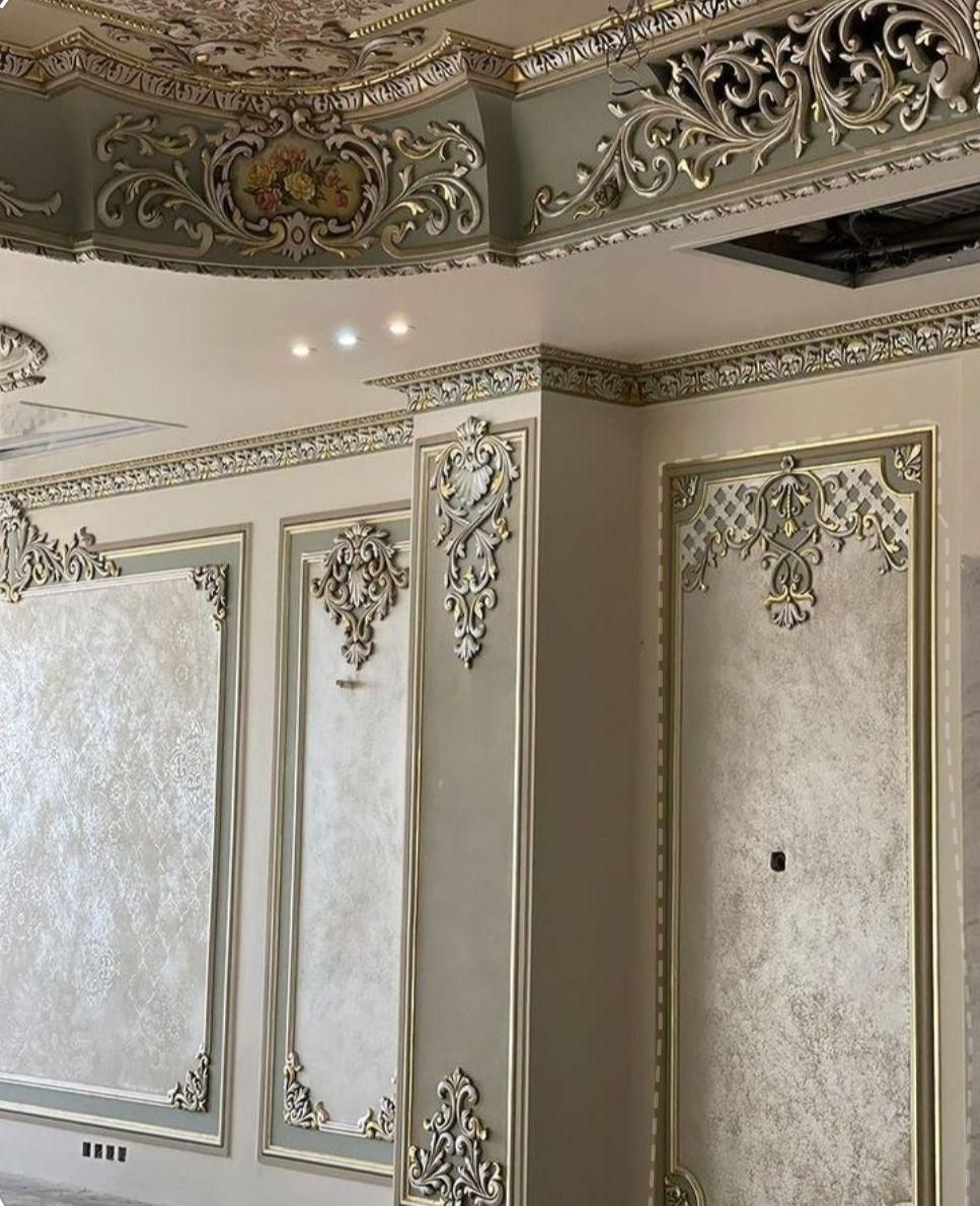 دنیای پارکت ۱۱ماه گچبری کناف کاغذدیواری بلندمدت|خدمات پیشه و مهارت|تبریز, |دیوار