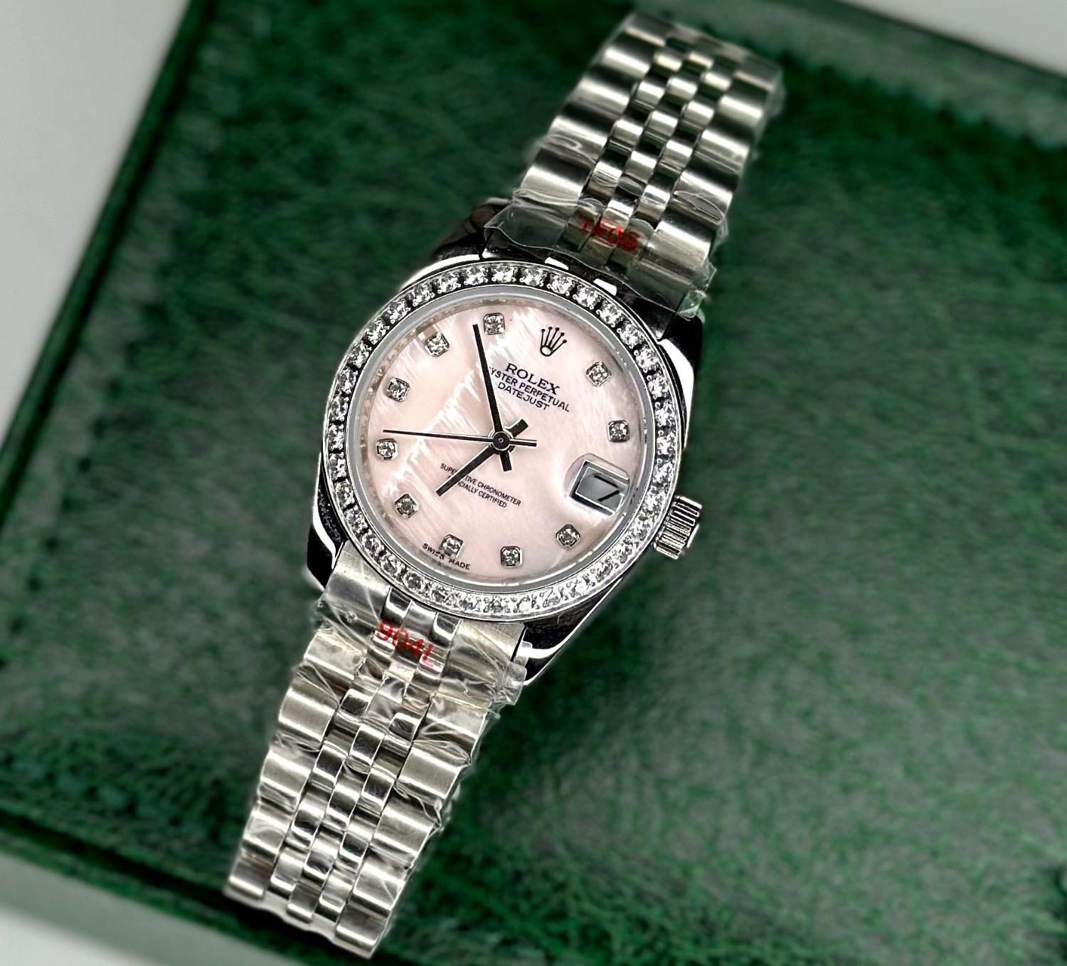 ساعت زنانه رولکس موتور ژاپن۱۲ماه گارانتی rolex|ساعت|تهران, سعادت‌آباد|دیوار