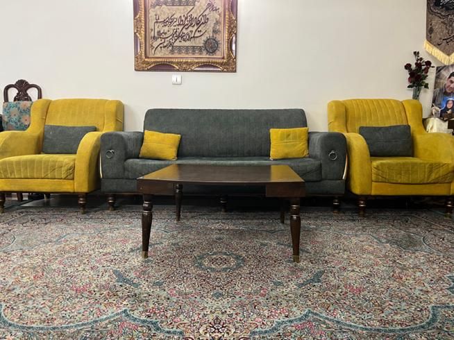 مبلمان راحتی ۸نفره|مبلمان خانگی و میز عسلی|تهران, خواجه نصیر طوسی|دیوار