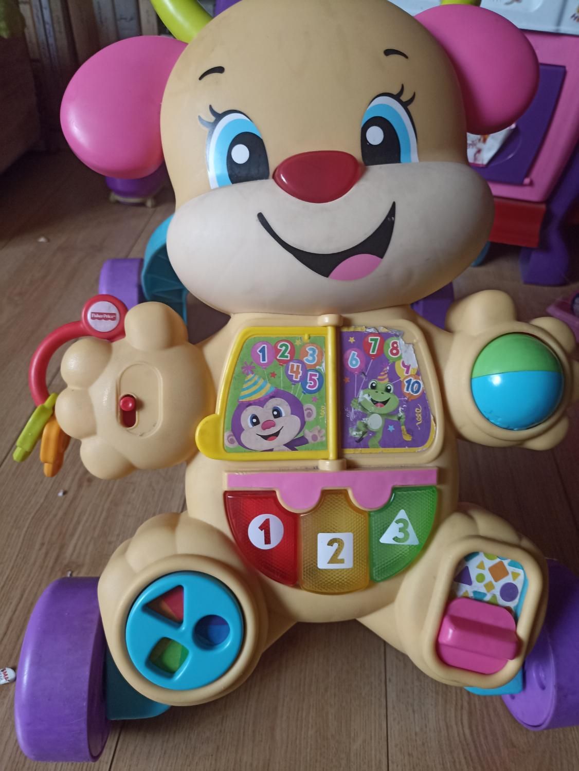 واکر  دو زبانه ی fisher price|اسباب و اثاث بچه|تهران, ازگل|دیوار