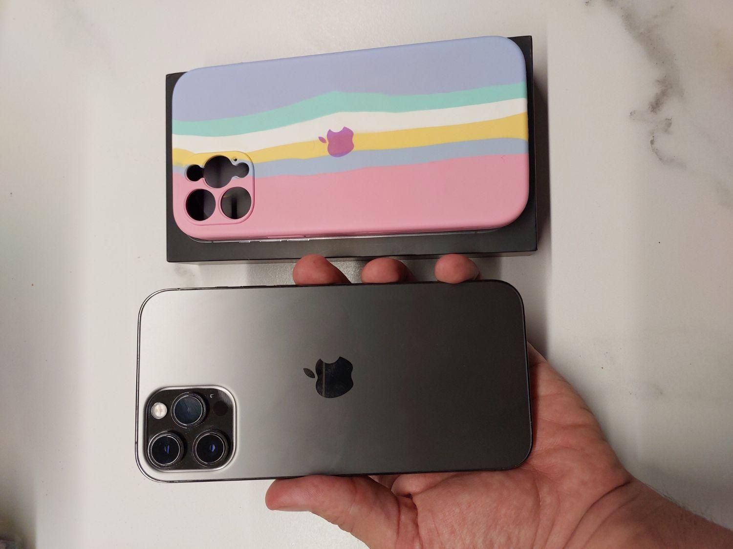 اپل iPhone 12 Pro Max با حافظهٔ ۲۵۶ گیگابایت|موبایل|اصفهان, نصرآباد|دیوار