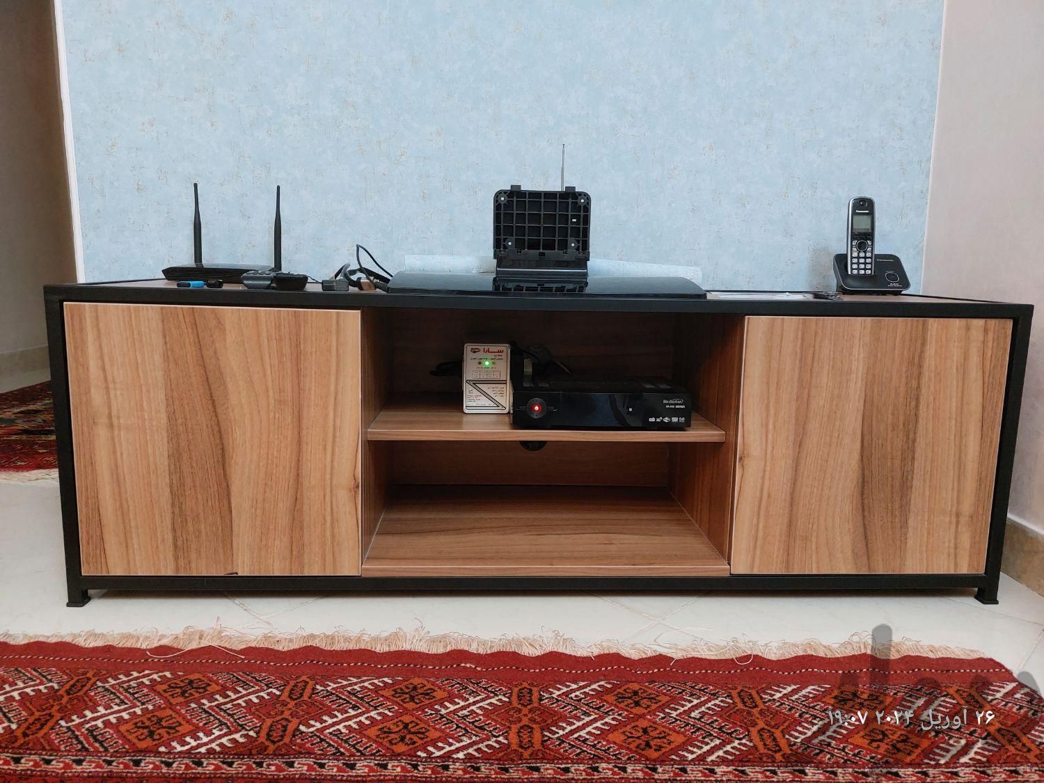 میز تلویزیون چوبی|میز تلویزیون|تهران, پیروزی|دیوار