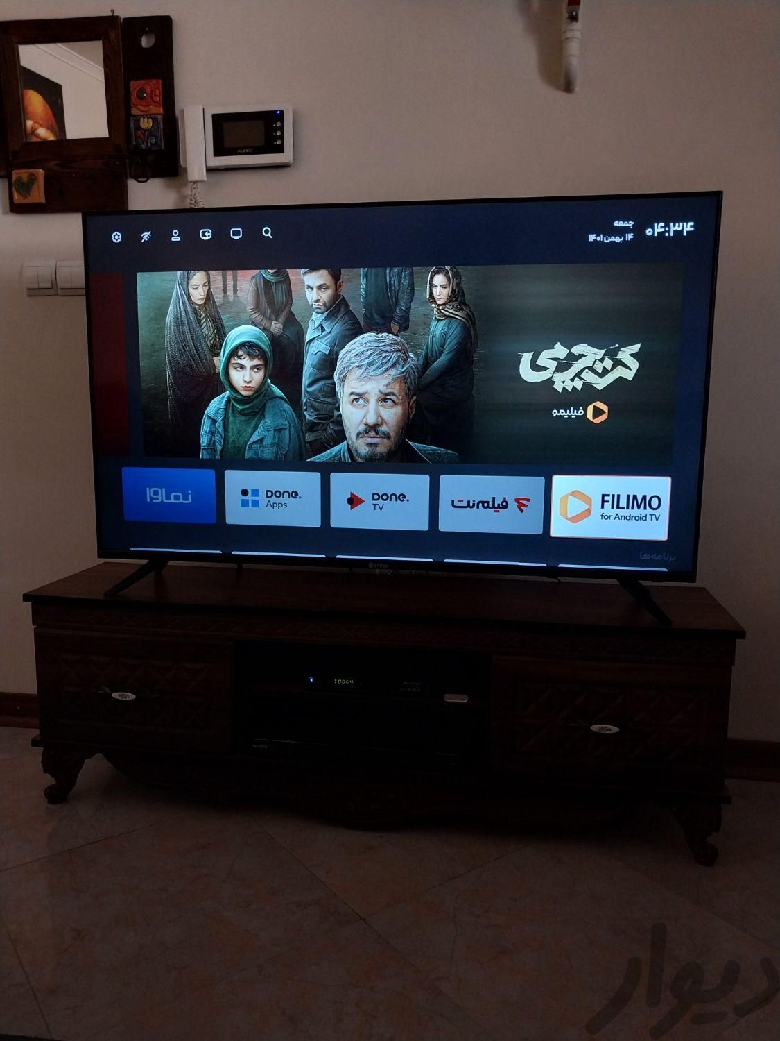 تلویزیون ۵۵ اینچ اسنوادر حد آکبند|تلویزیون و پروژکتور|تهران, شیان|دیوار