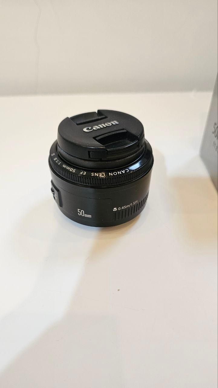 لنز کانن Canon EF 50mm F1.8 II|دوربین عکاسی و فیلم‌برداری|تهران, هروی|دیوار