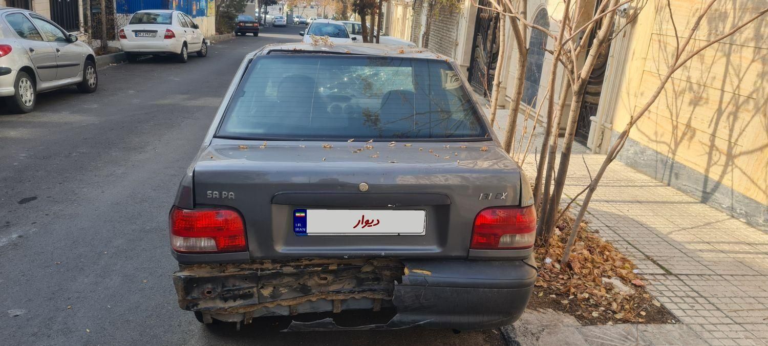 پراید تصادفی مدل ۹۲|خودرو سواری و وانت|تهران, حکیمیه|دیوار