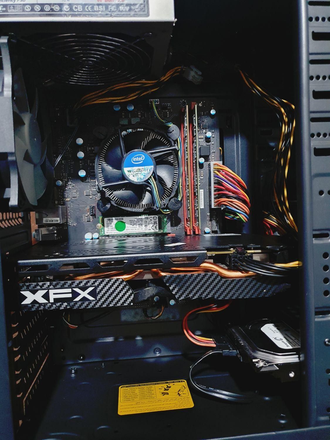 کیس DDR4 نسل ۶ کورای فایو رم ۱۶ هارد ۱۰۰۰ گرافیک ۸|رایانه رومیزی|مشهد, جانباز|دیوار