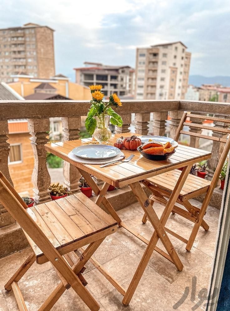 میز و صندلی تاشو چوبی طرح کلاسیک کد ۴۲۲ کافه|میز و صندلی غذاخوری|تهران, نواب|دیوار