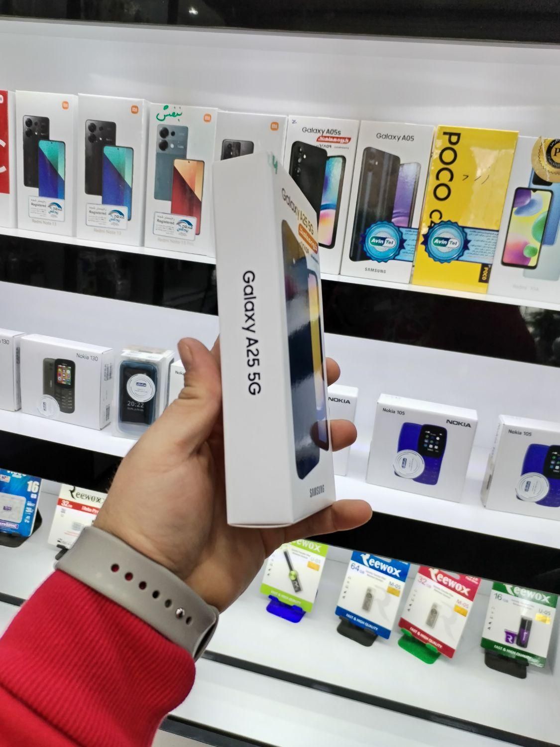 فروش سامسونگGalaxy A25 با رم 6حافظهٔ ۱۲۸ به صورت..|موبایل|اصفهان, ارزنان|دیوار