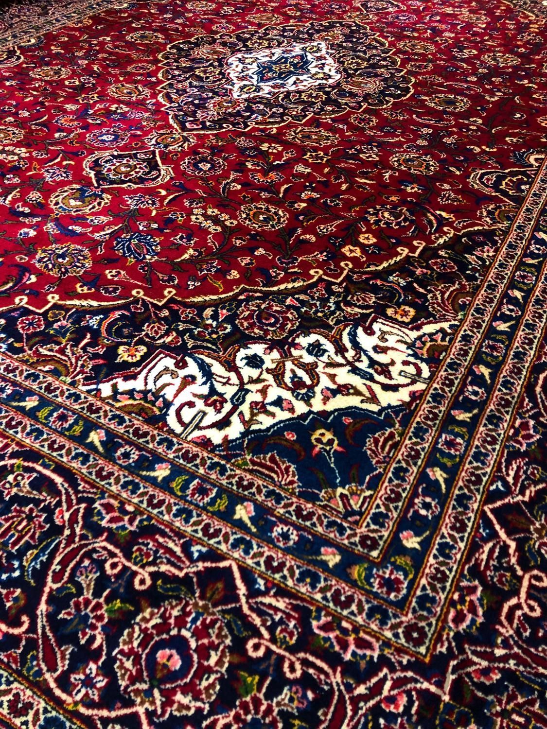 فرش دستباف ۱۲ متری لاکی کاشان ، دستبافت|فرش|تهران, مولوی|دیوار