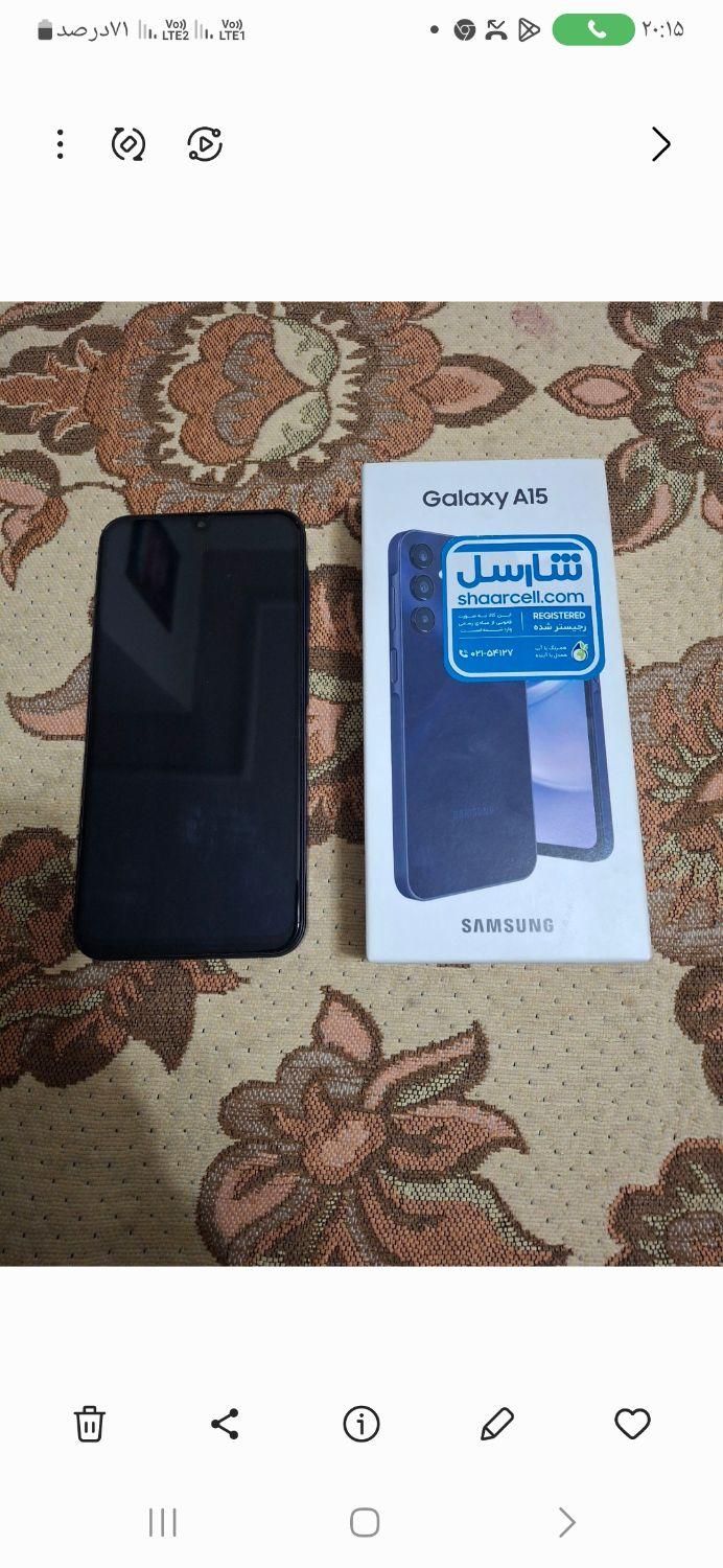 سامسونگ Galaxy A15 5G ۱۲۸ گیگابایت|موبایل|تهران, مشیریه|دیوار