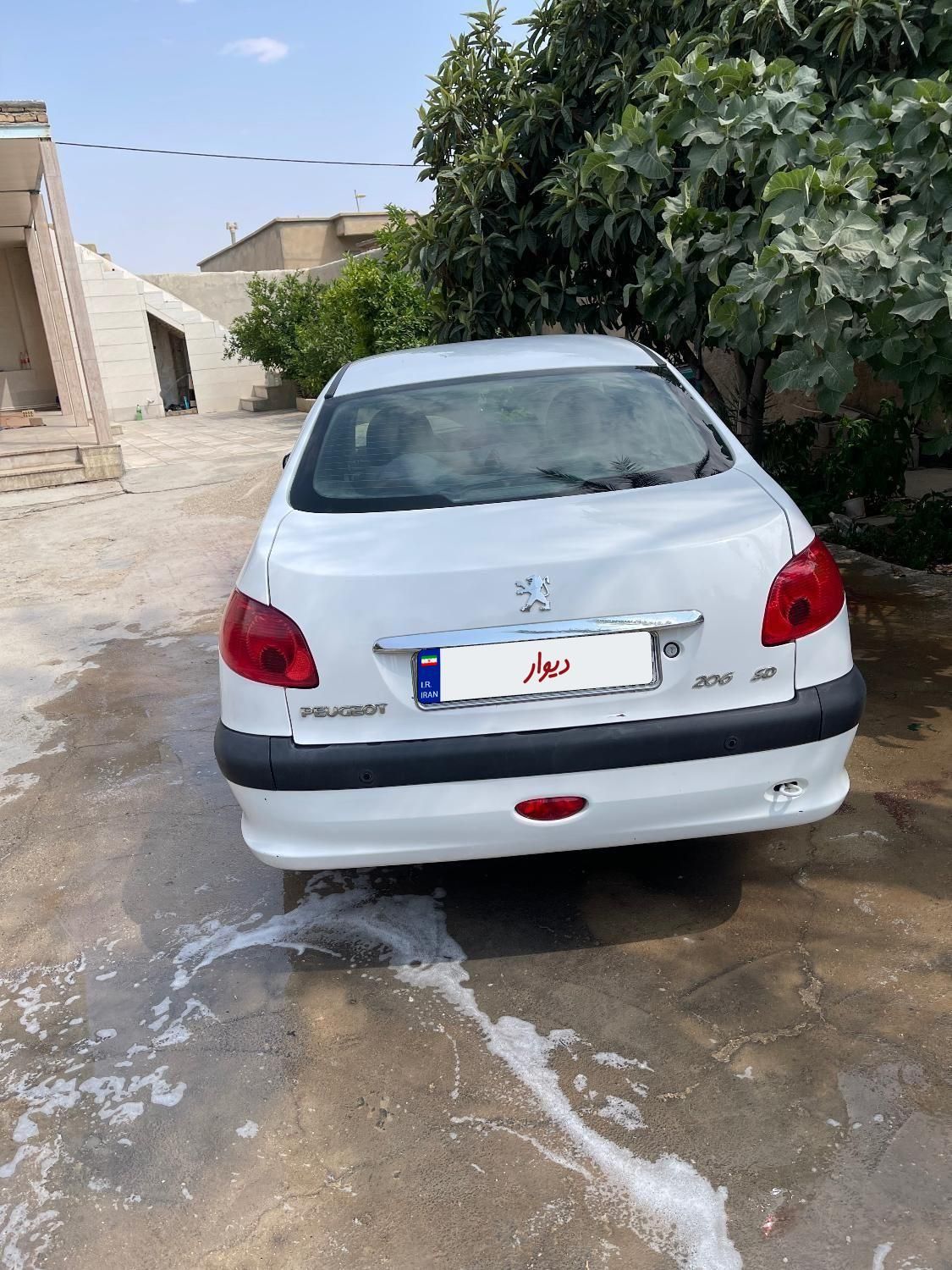 پژو 206 SD V8، مدل ۱۳۹۵|خودرو سواری و وانت|کرمانشاه, |دیوار